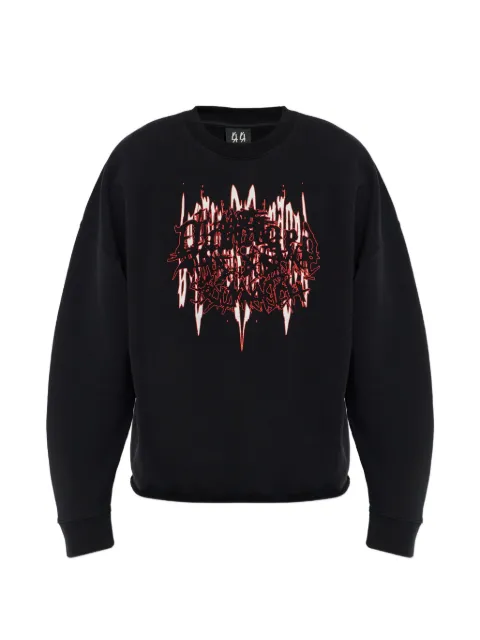 44 LABEL GROUP crew-neck sweatshirt Black B0030492FA583
