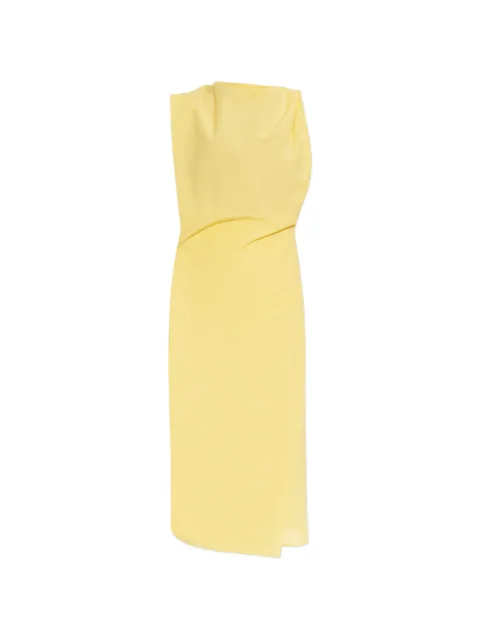 Jacquemus yellow sleeveless dress Yellow DRW00751AW00777