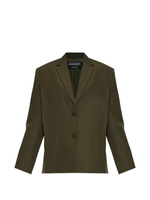 Jacquemus The Carrée jacket Green JAW00120BW00637