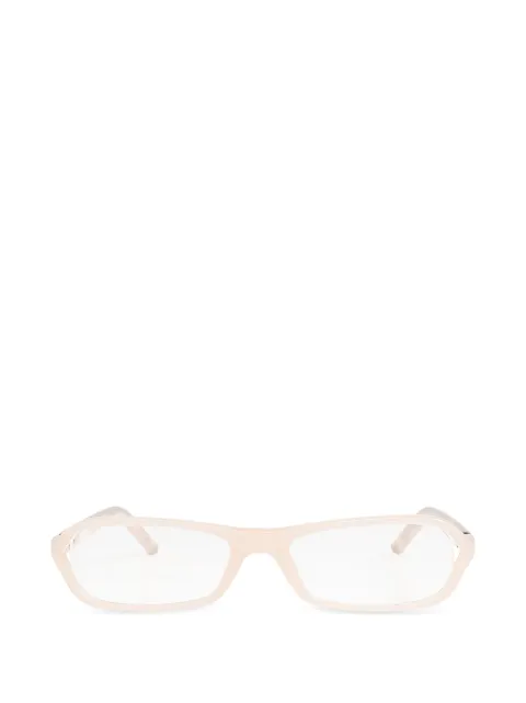 Jacquemus geometric-frame glasses Pink JAC151