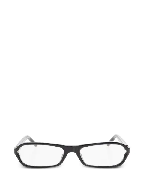 Jacquemus rectangle-frame glasses Black JAC151