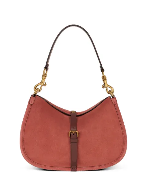 ETRO medium suede Pony bag Red WP1C0019AP341