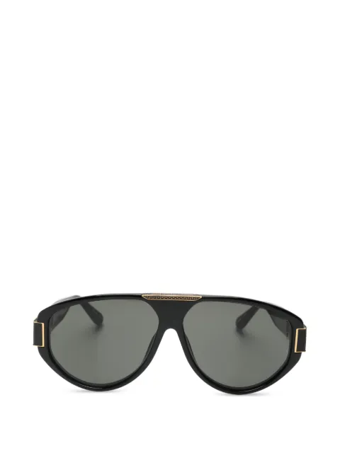 Linda Farrow Rowan chain detail sunglasses Black LFL1653ROWAN