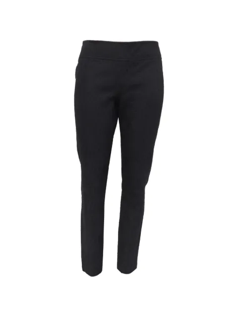 Diane Von Furstenberg Vintage lace slim-fit trousers Black GILTPUUSCL643247W