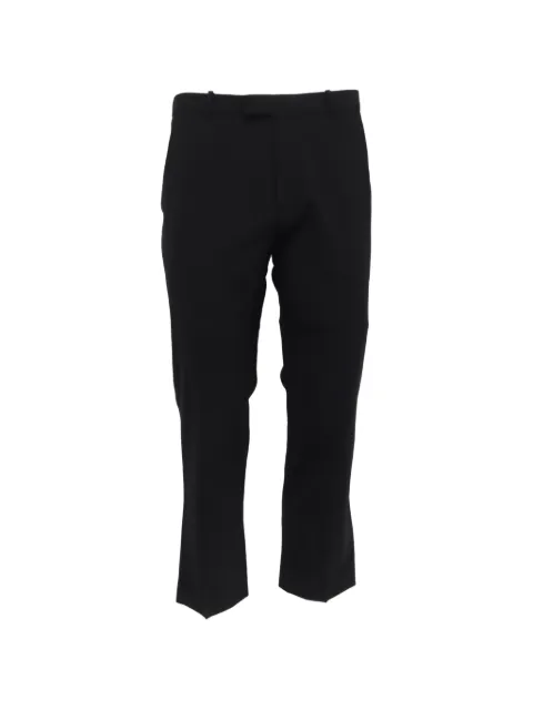 Theory Regular fit cropped trousers Black GILTPUUSCL643277M