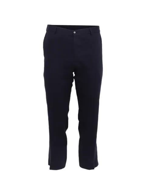 Ralph Lauren Vintage mid-waist cropped trousers Blue GILTPUUSCL643246M