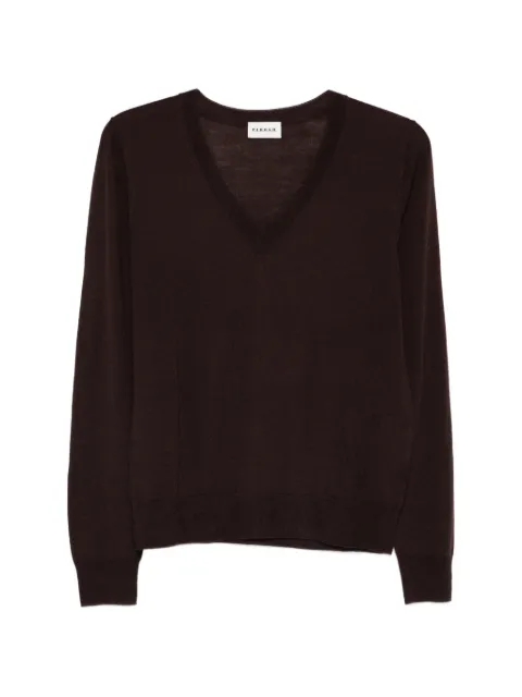 P.A.R.O.S.H. V-neck sweater Brown D511652LINFA26086