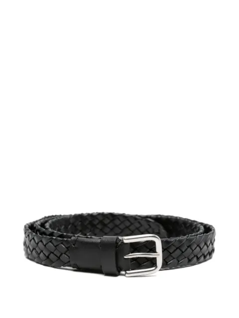 P.A.R.O.S.H. braided leather belt Black INBELTD040186