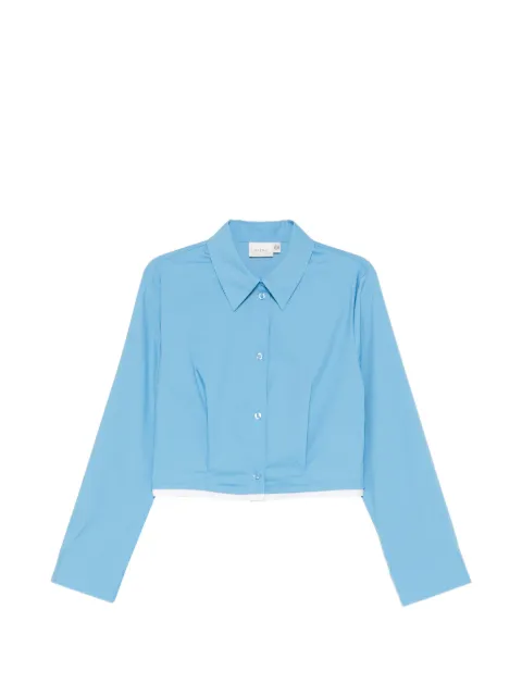 Gestuz cropped shirt Blue 10910920