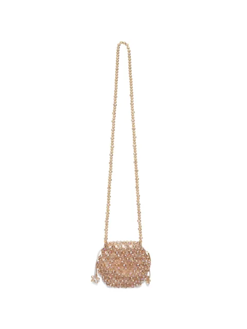 0711 Thea beaded cross body bag Neutrals 0711SS2645