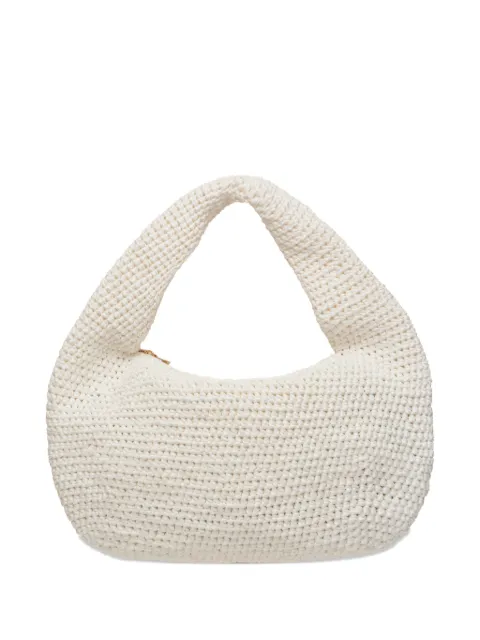 0711 Ibiza zip-top shoulder bag White 0711SS2648