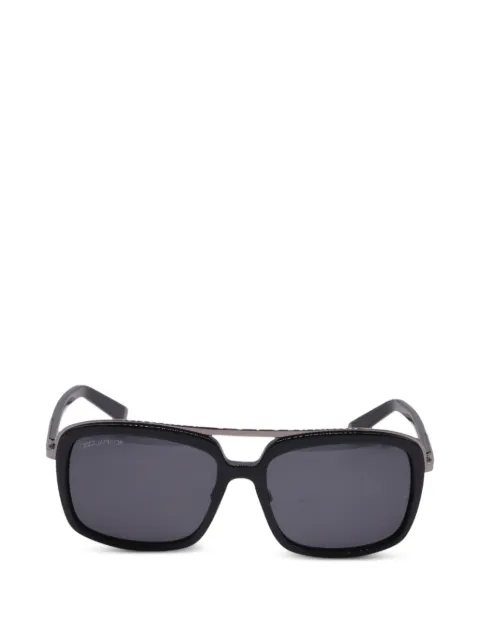 DSQUARED2 DQ0026 rectangle-frame sunglasses Black GILTPUUSAC643229W