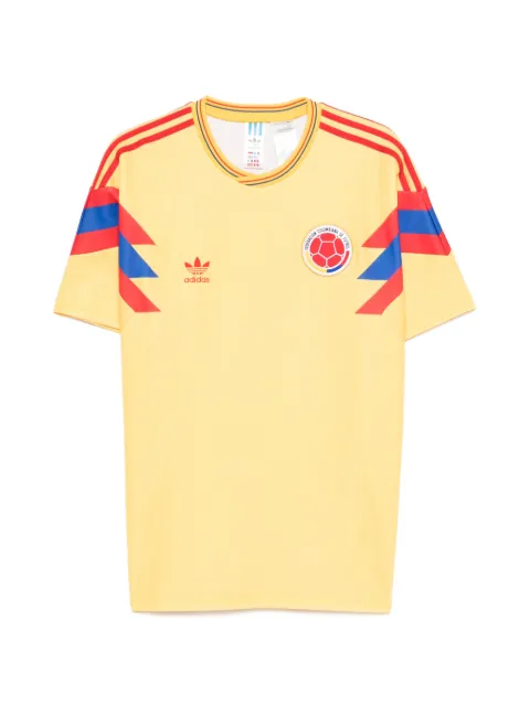 adidas chevron logo T-shirt Yellow JN3713