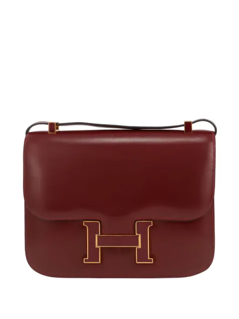 Hermès Pre-Owned 1982 Constance leather crossbody bag Red 426706