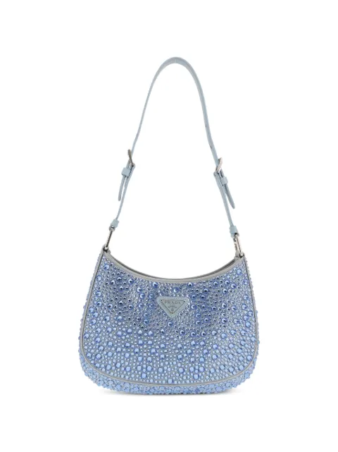 Prada Pre-Owned 2020s Cleo strap leather shoulder bag Blue 426210
