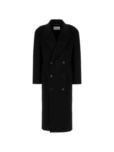 Saint Laurent double-breasted coat Black 835064Y3J46