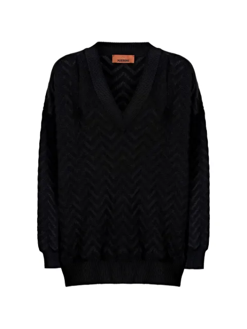 Missoni v-neck sweater Black DC26SN01BK01H2