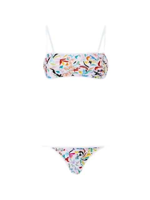 Missoni bralette bikini in printed stretch fabric White MS26SP0MBJ00PZ
