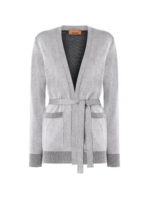 Missoni belted cardigan Grey DC26SM02BK01H3