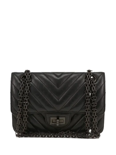 CHANEL Pre-Owned 2.55 quilted shoulder bag Black 427888