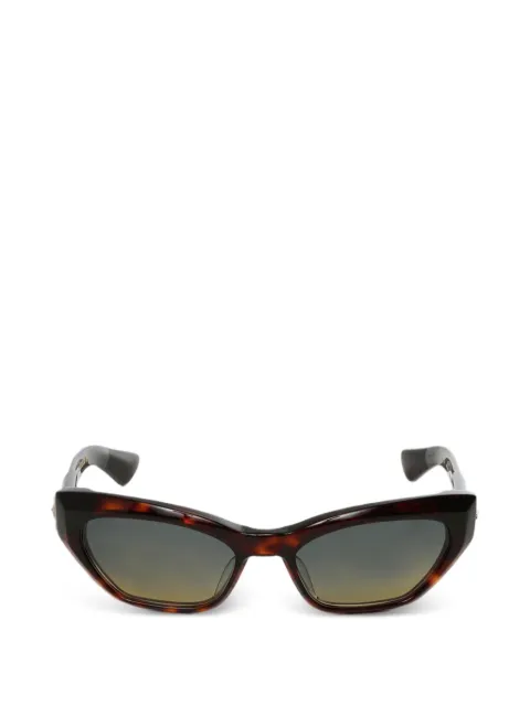 Chrome Hearts cat-eye-frame sunglasses Brown G434CR6ZIDT54