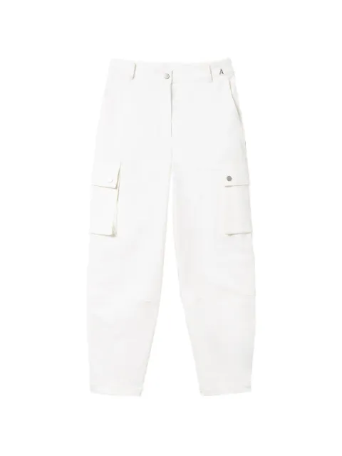 TWINSET oraganic cotton cargo trousers White 241AP2353