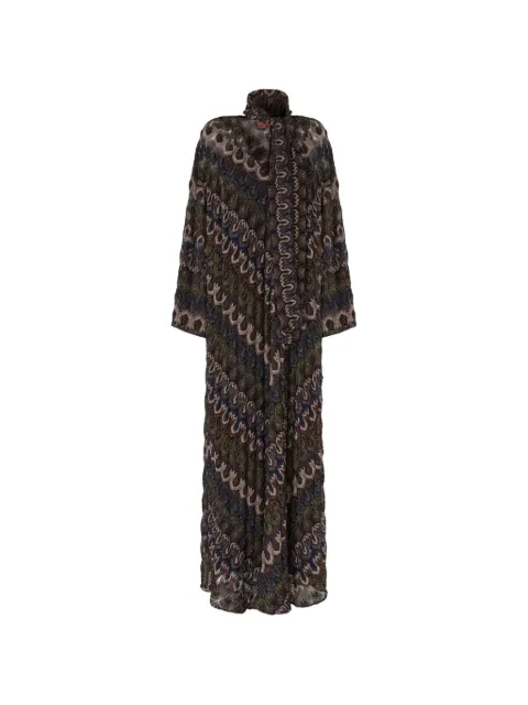 Missoni long sleeve dress Brown DS26SG2DBR014Q