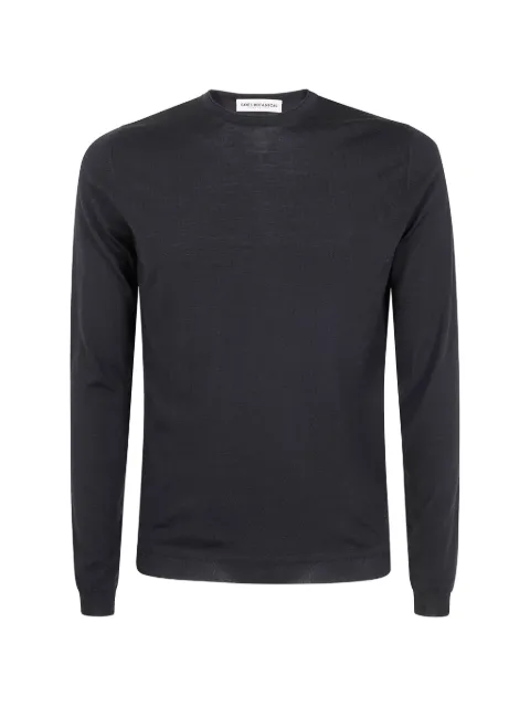 GOES BOTANICAL round-neck long-sleeve top Black 101098