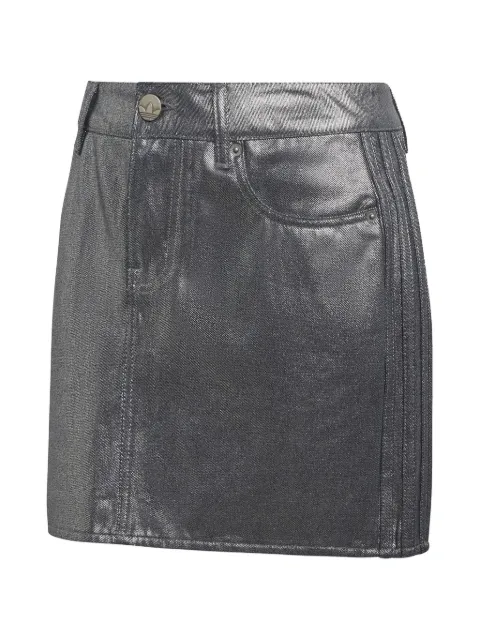 adidas side stripes skirt Silver KD2899
