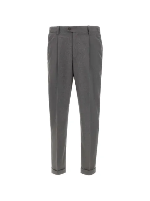 DEVORE pleated trousers Grey DVR47CW20660205