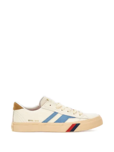 Pro-Keds logo-detail leather sneakers Neutrals RC226SLWLSWH00009