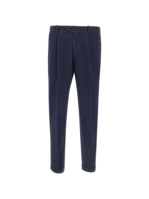 DEVORE pleated trousers Blue DVR47U006TC394