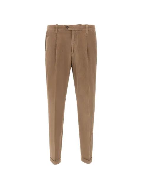 DEVORE ribbed trousers Brown DVR47V010TC441