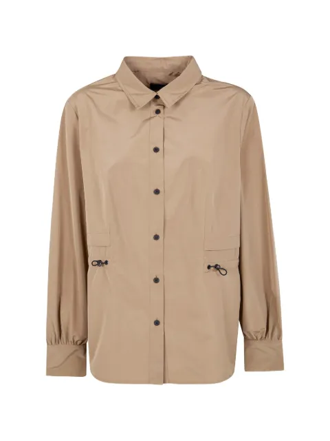 Moncler patch-pocket shirt Neutrals L10932F000035996M
