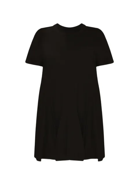 sacai T-shirt dress Black 2508019101
