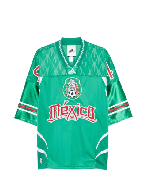 adidas embroidery-logo short-sleeve T-shirt Green KD5986