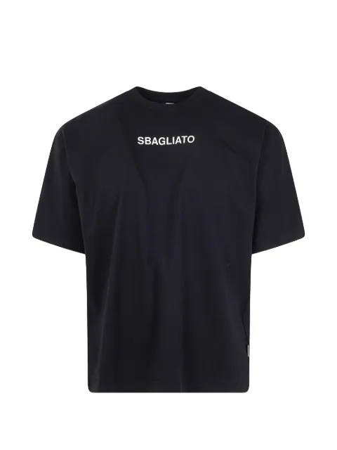 ASPESI print-detail T-shirt Black AYL2A335