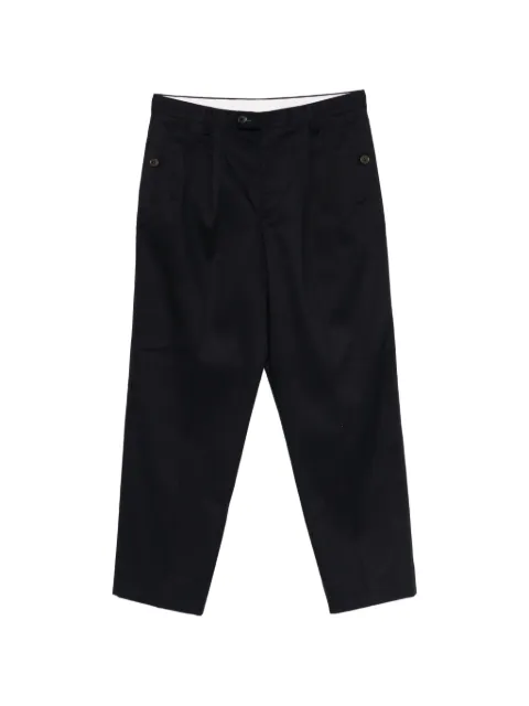 PS Paul Smith pleated wide-leg trousers Blue M2R845ZV22553