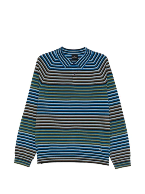 PS Paul Smith striped polo sweater Blue M2R797ZV22601