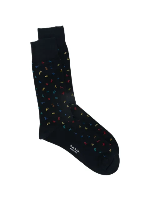 Paul Smith Meribel logo-print socks Blue M1A800MOU890