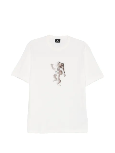 PS Paul Smith Astronaut-print T-shirt White M2R220XVP5792