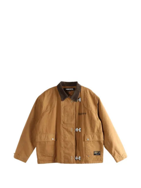 Neighborhood clasp-fastening jacket Brown 252AQNHJKM02