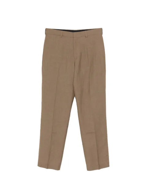 Paul Smith zip-fly-fastening tailored trousers Brown M1R410ZV02900