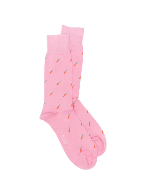 Paul Smith carro-print socks Pink M1A800MOU604