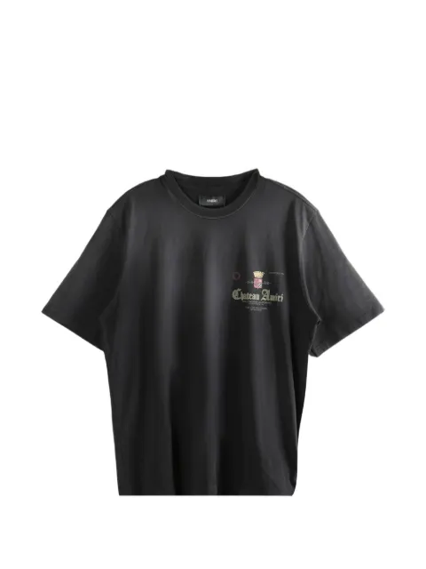 AMIRI Chateau crown T-shirt Black AMTOJR1108