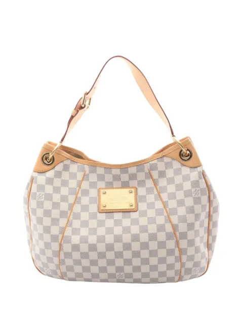 Louis Vuitton Pre-Owned 2010 Damier Azur Galliera PM shoulder bag White 3LYKEDS4AR23U71J