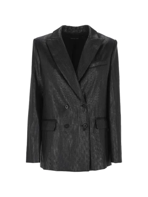 Federica Tosi double-breasted jacket Black 4030340529