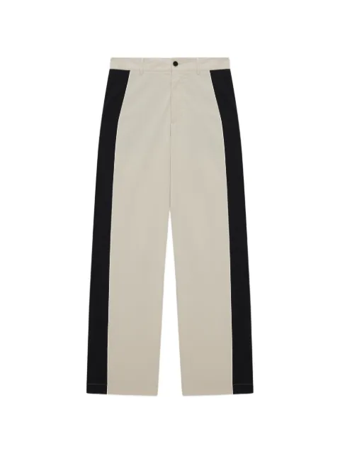 MSGM side-stripe trousers Neutrals 4040MP05Y267008