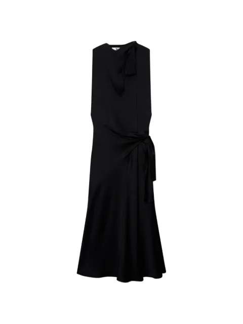 MSGM bow knot midi dress Black 4041MDA17267103
