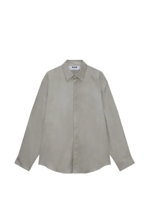 MSGM buttoned shirt Grey 4040ME09X267009